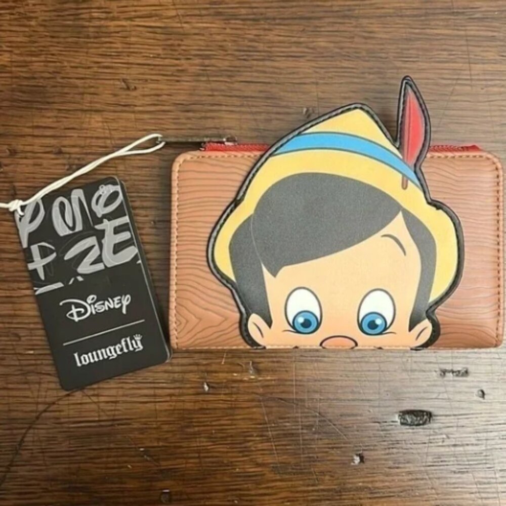 Loungefly Disney Pinocchio Flap Wallet | NWT‎